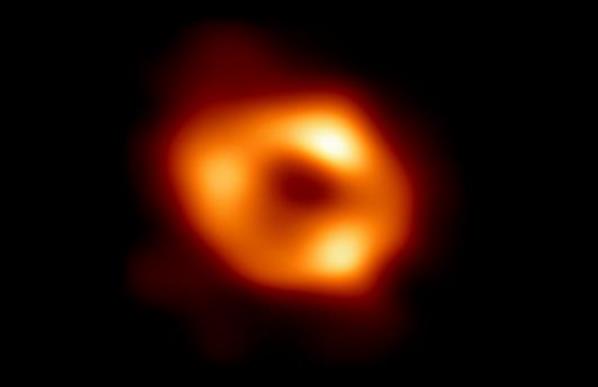 银河系中心黑洞首张照片来了